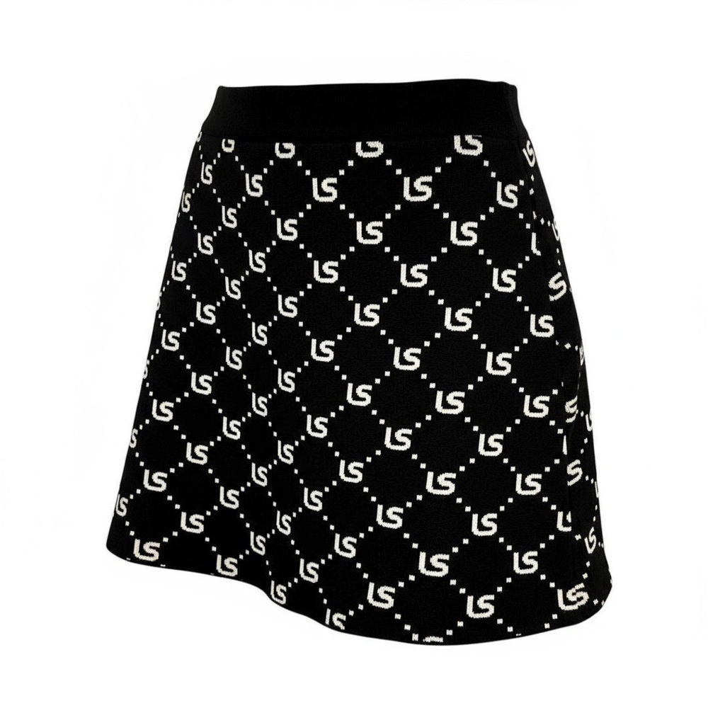Lili Sidonio Molly Bracken‎ Deco Logo Art Women's Mini Skirt